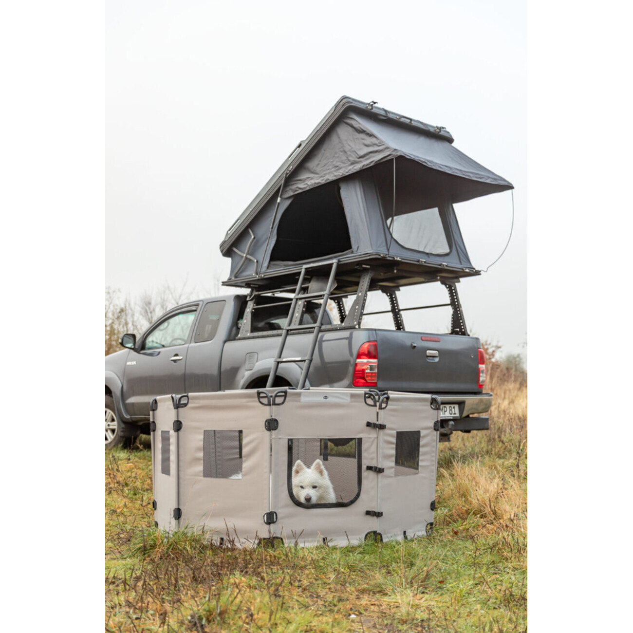 TRIXIE Campingzaun für Hunde – Mobiler Freilauf & sichere Zone für Outdoor-Abenteuer Bild 7