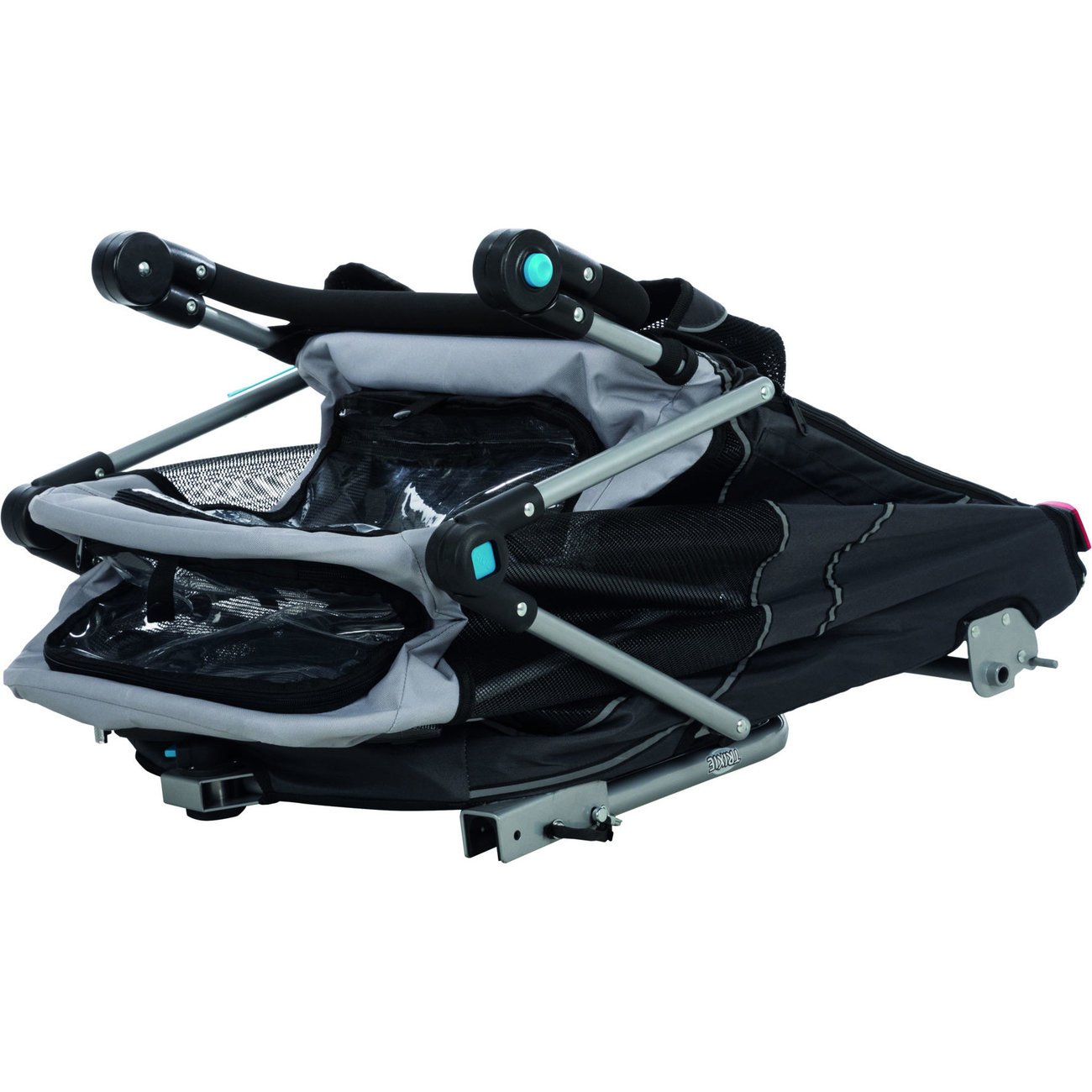 Fahrradanhänger für Hunde mit Hecktür Bild 7