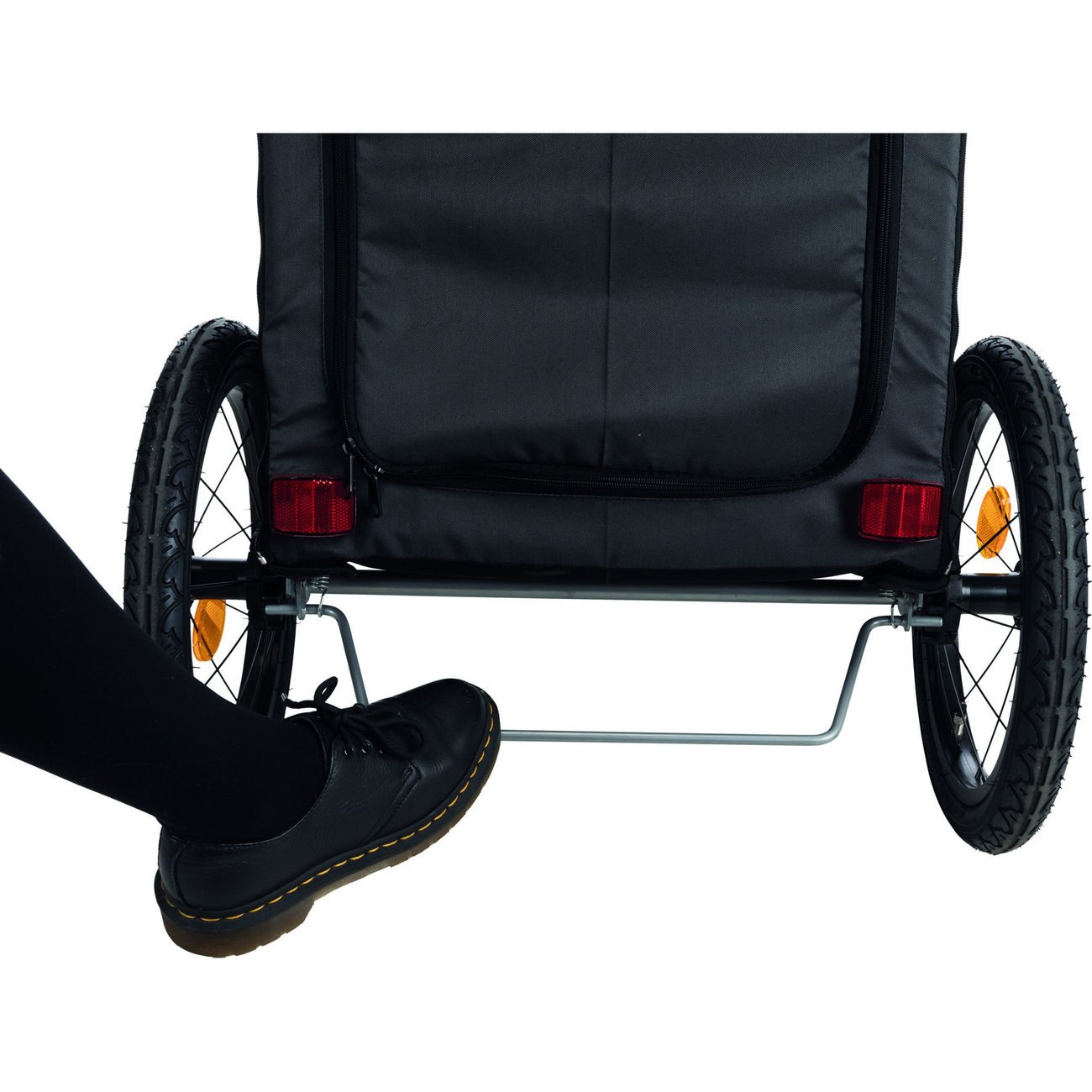 Fahrradanhänger für Hunde mit Hecktür Bild 13