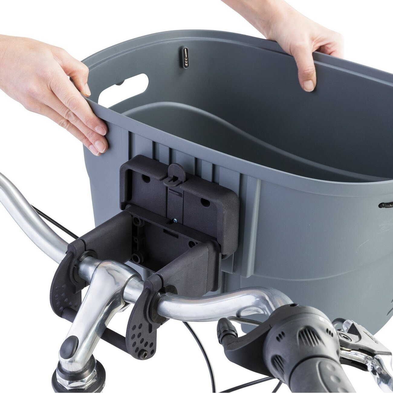 Hunde Front Fahrradkorb mit Gitter Bild 5