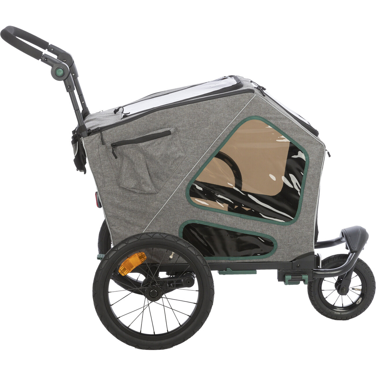 Fahrradanhänger für Hunde gefedert Bild 7