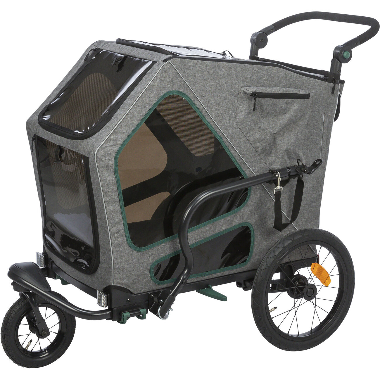 Fahrradanhänger für Hunde gefedert Bild 9