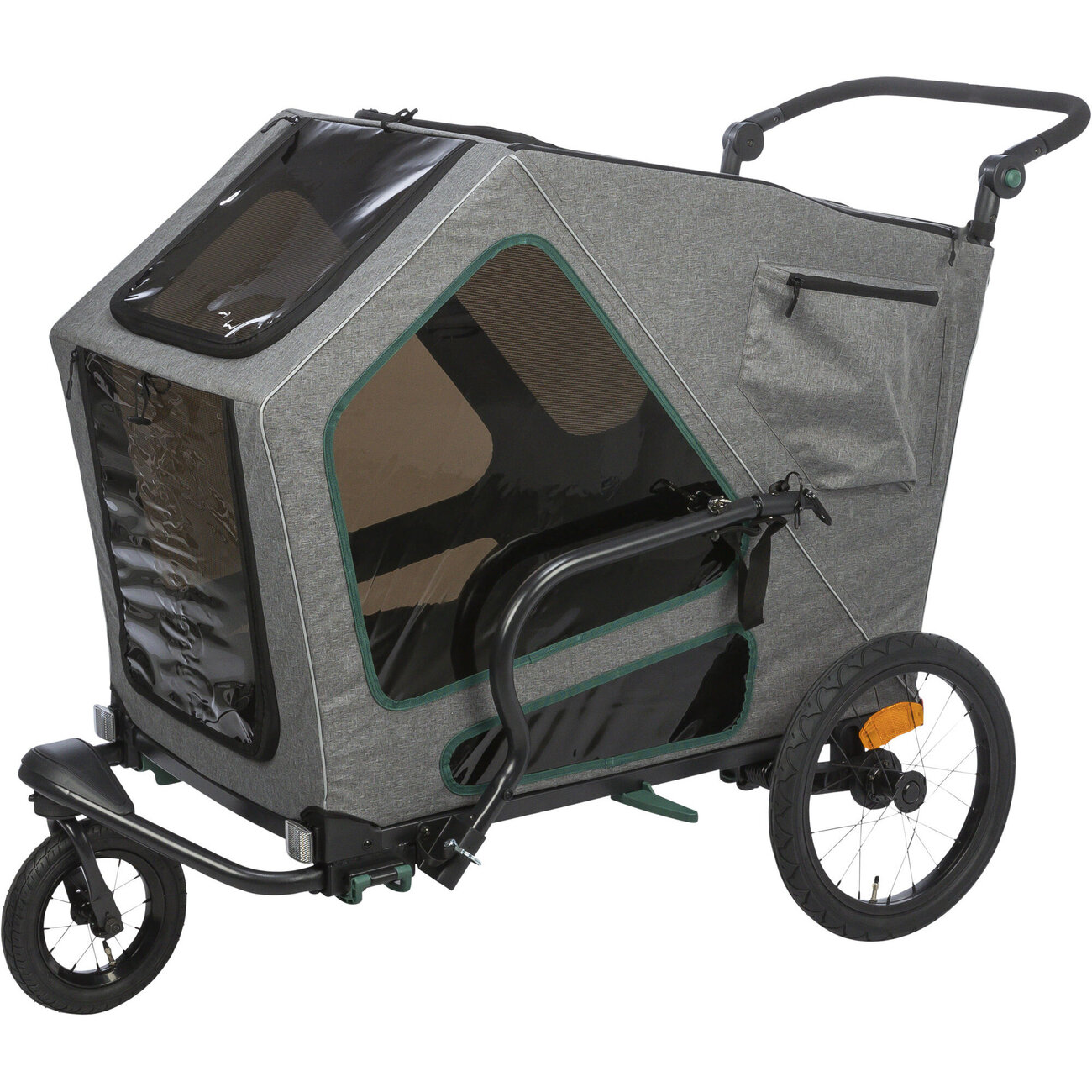 Fahrradanhänger für Hunde gefedert Bild 11