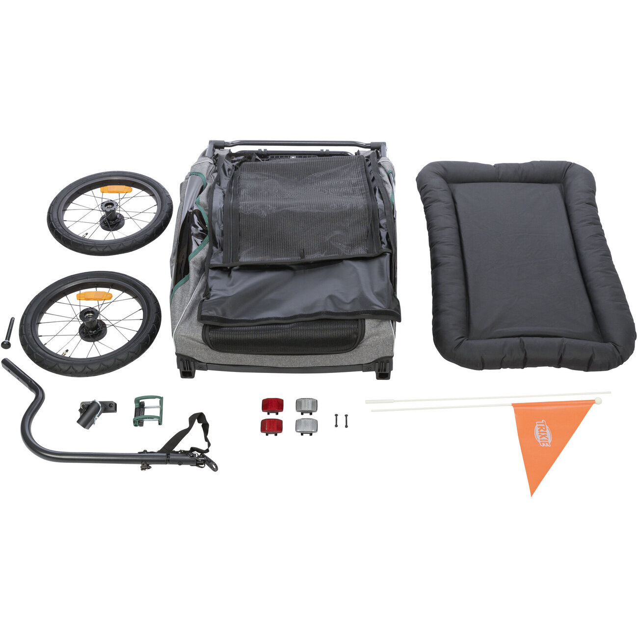 Fahrradanhänger für Hunde gefedert Bild 13