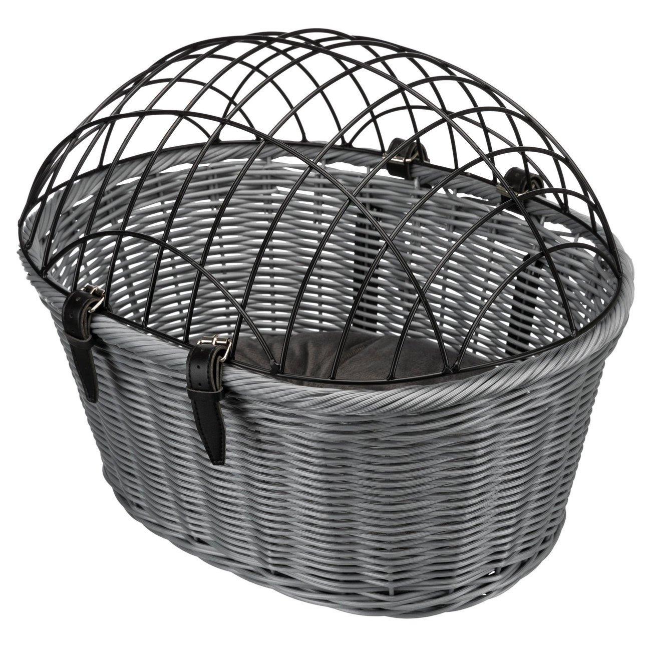 Trixie Fahrradkorb aus Polyrattan mit Gitter Bild 4
