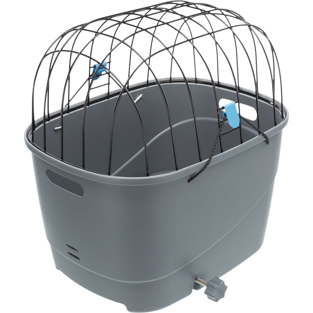 Hundefahrradkorb für Gepäckträger aus Kunststoff Bild 4