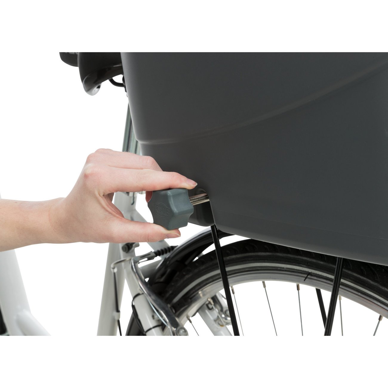 Hundefahrradkorb für Gepäckträger aus Kunststoff Bild 19