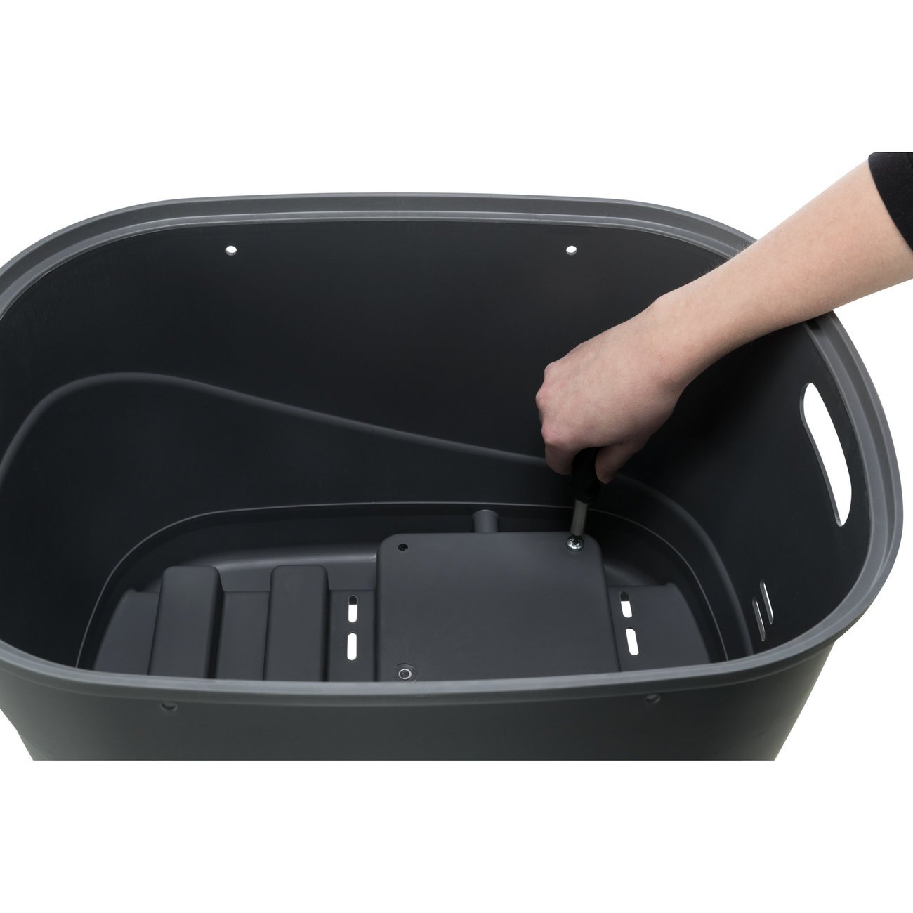 Hundefahrradkorb für Gepäckträger aus Kunststoff Bild 25