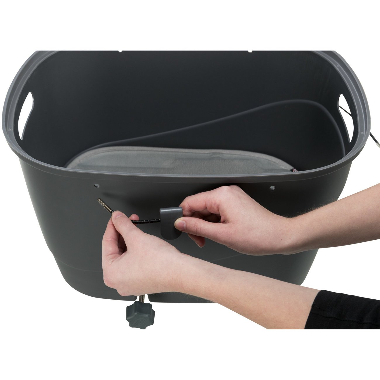 Hundefahrradkorb für Gepäckträger aus Kunststoff Bild 26