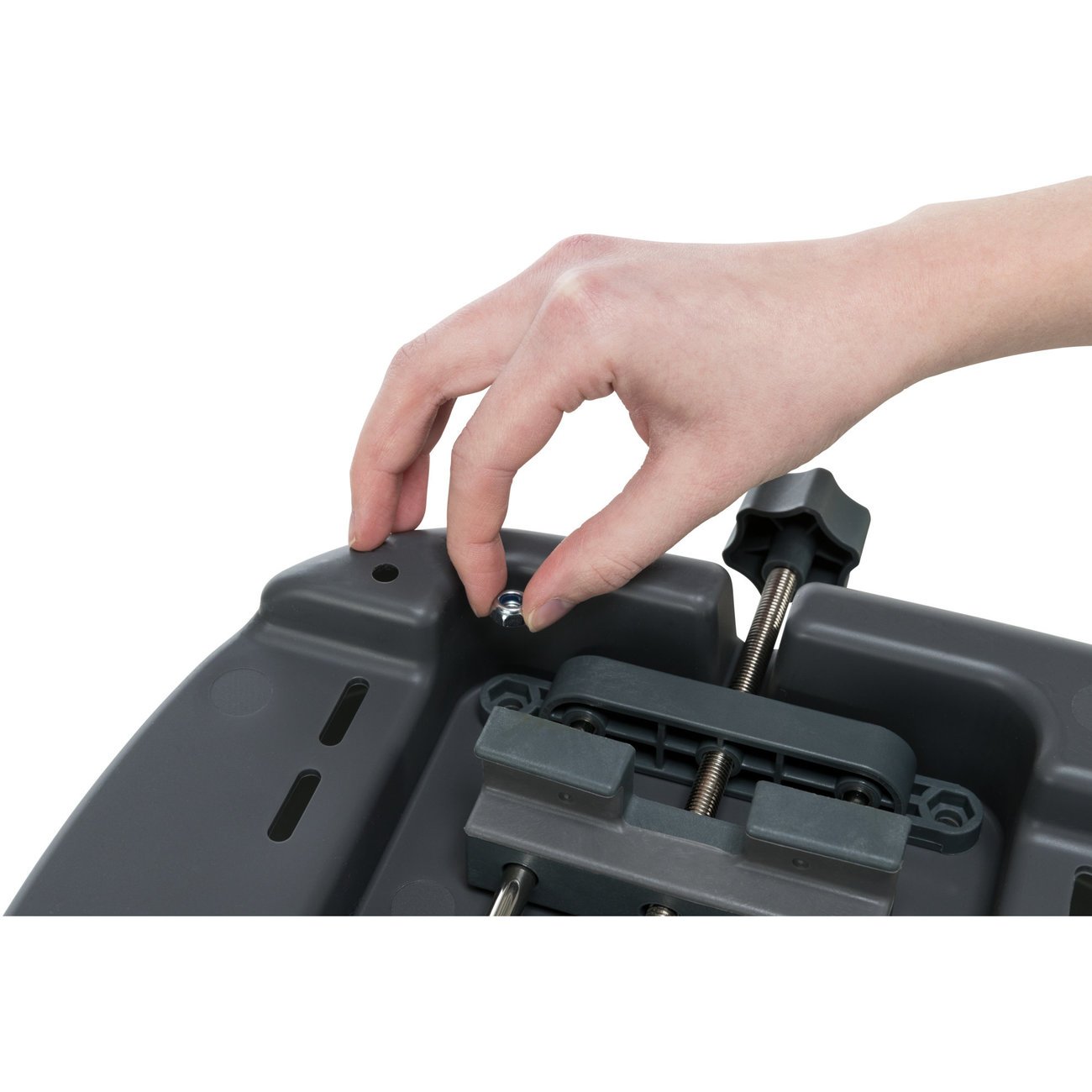 Hundefahrradkorb für Gepäckträger aus Kunststoff Bild 27