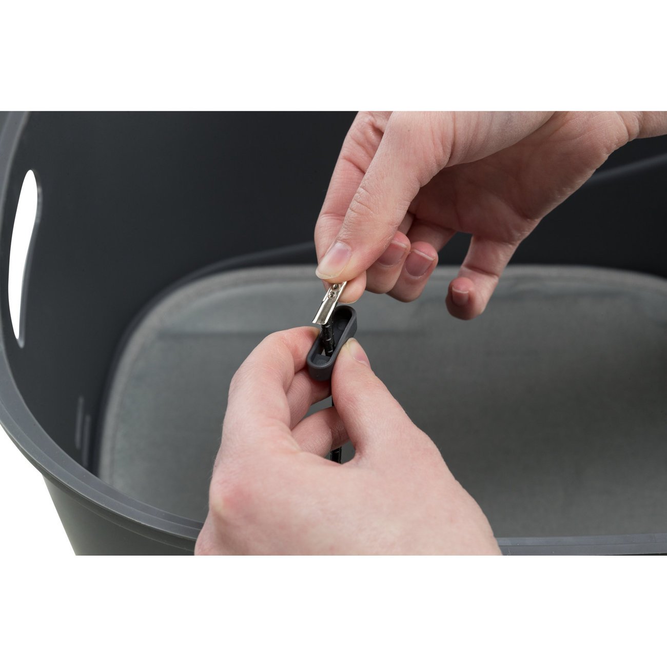 Hundefahrradkorb für Gepäckträger aus Kunststoff Bild 32