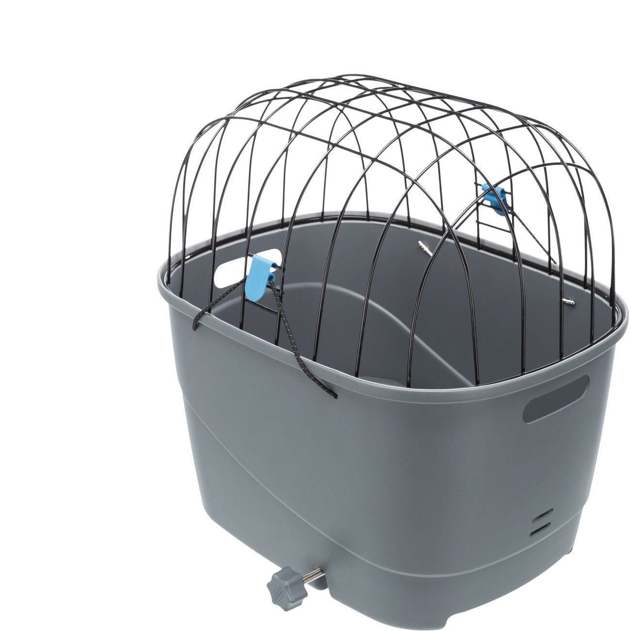 Hundefahrradkorb für Gepäckträger aus Kunststoff Bild 7