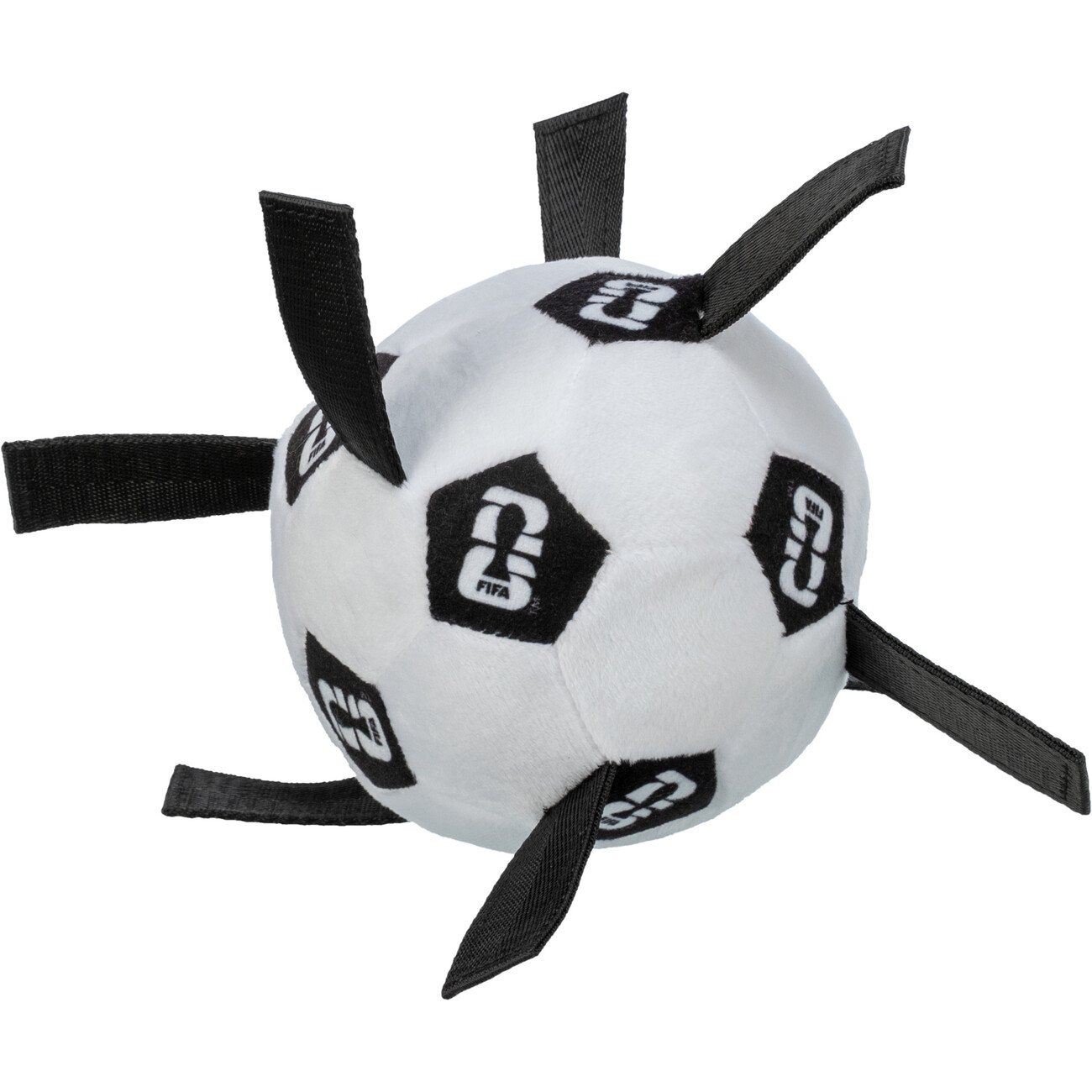FIFA 2026 Hunde-Ball | 12cm schwarz | Offiziell lizenziert Bild 1