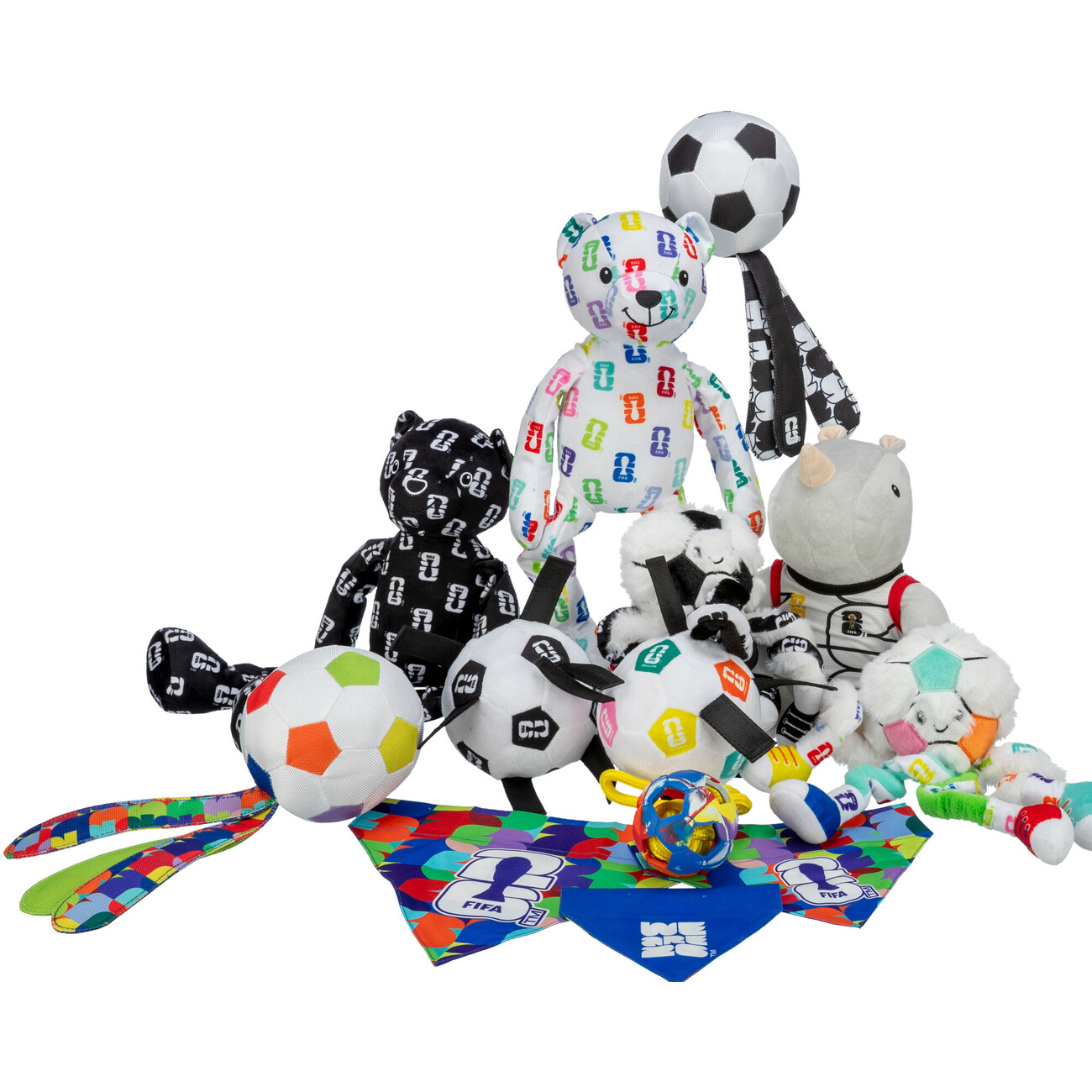 FIFA WM 2026 Wende Bandana für Hunde - Dein lizensiertes Fan-Accessoire Bild 3