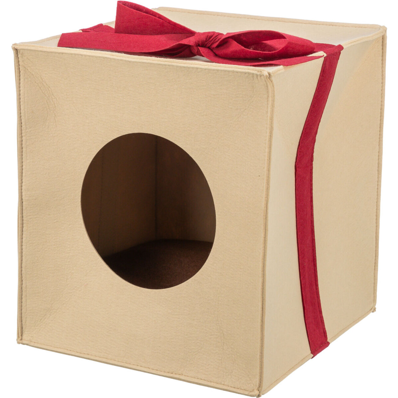 Filz Katzenhöhle Hundehöhle Xmas Bild 1