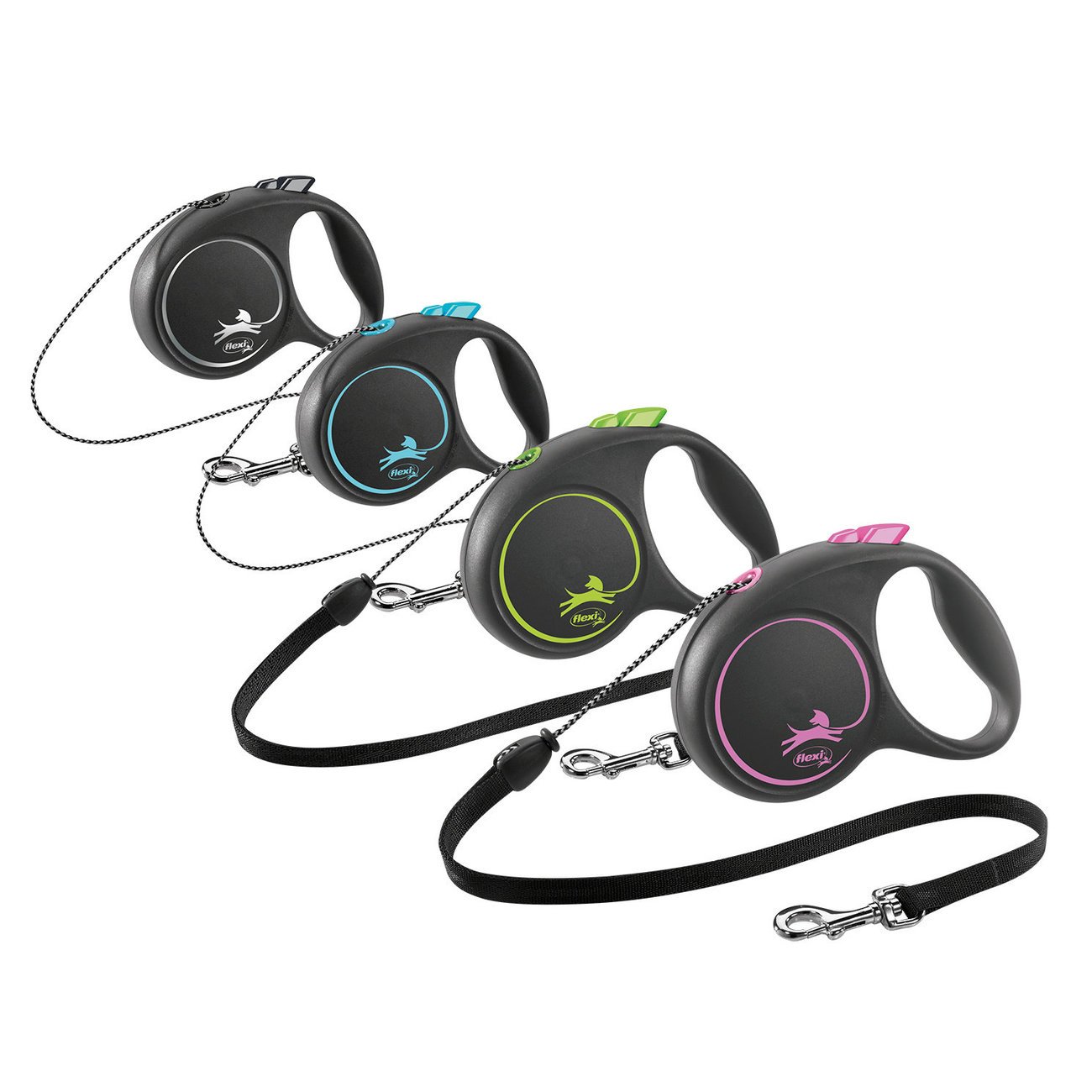 flexi BLACK DESIGN Seilleine Bild 1