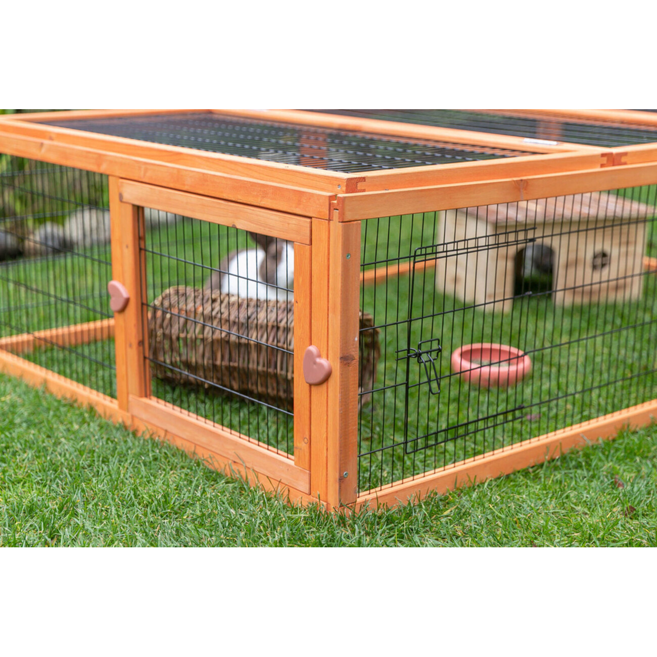 TRIXIE Freilauf mit Abdeckung für Kleintiere – Sicher & artgerecht! Bild 7