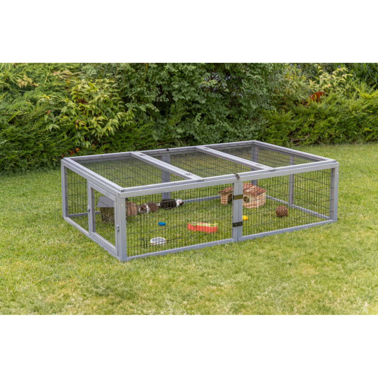 TRIXIE Freilauf mit Abdeckung für Kleintiere – Sicher & artgerecht! Bild 2