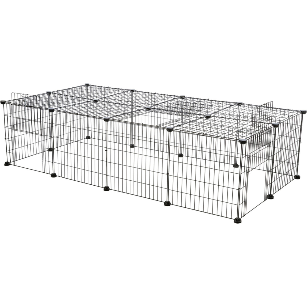 TRIXIE Freilaufgehege mit Abdeckung | Sicherer Auslauf für Kaninchen & Meerschweinchen Bild 3