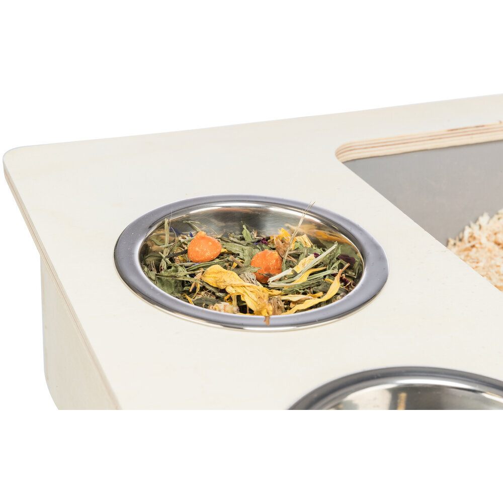 Futterstation für Nager aus Holz Bild 4