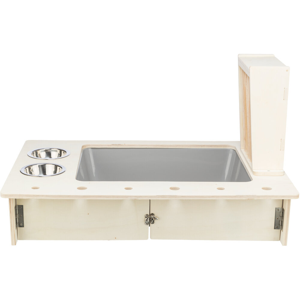 Futterstation für Nager aus Holz Bild 6