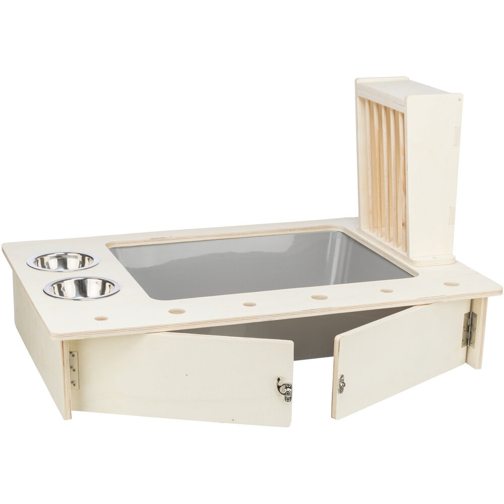 Futterstation für Nager aus Holz Bild 9