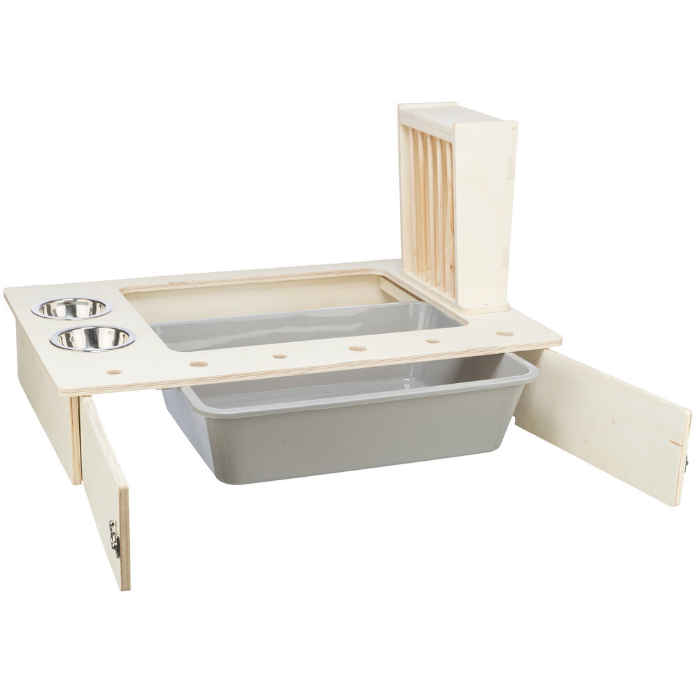 Futterstation für Nager aus Holz Bild 10