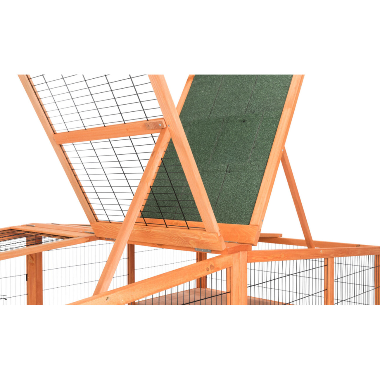 TRIXIE Großes Freilaufgehege für Kleintiere mit Abdeckung | tiierisch.de Bild 18