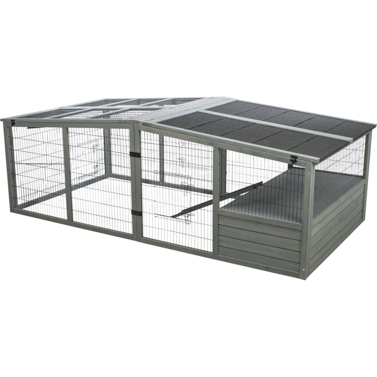 TRIXIE Großes Freilaufgehege für Kleintiere mit Abdeckung | tiierisch.de Bild 22