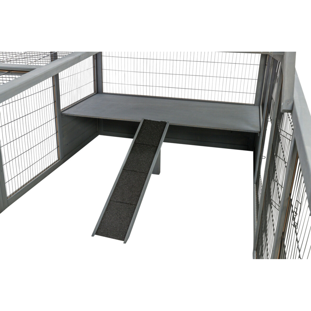 TRIXIE Großes Freilaufgehege für Kleintiere mit Abdeckung | tiierisch.de Bild 2