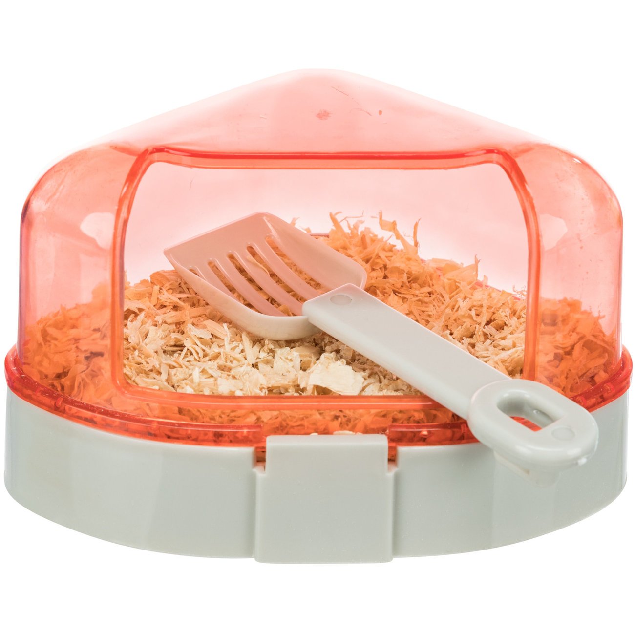 Hamstertoilette Ecktoilette mit Dach Bild 3