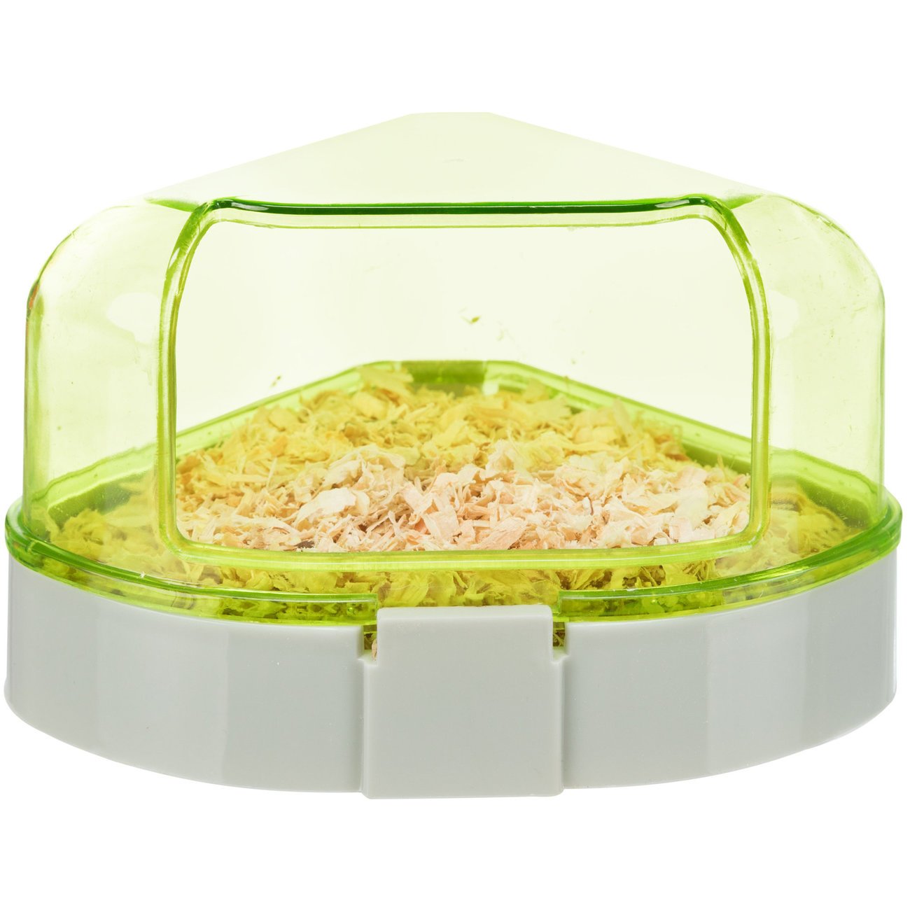 Hamstertoilette Ecktoilette mit Dach Bild 8