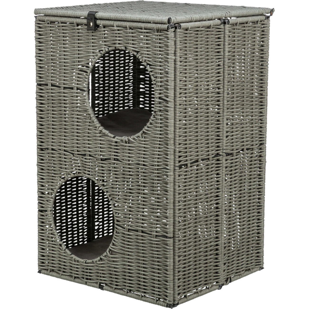 TRIXIE Höhle Amalia eckig outdoor - Katzenhöhle für draußen Bild 1