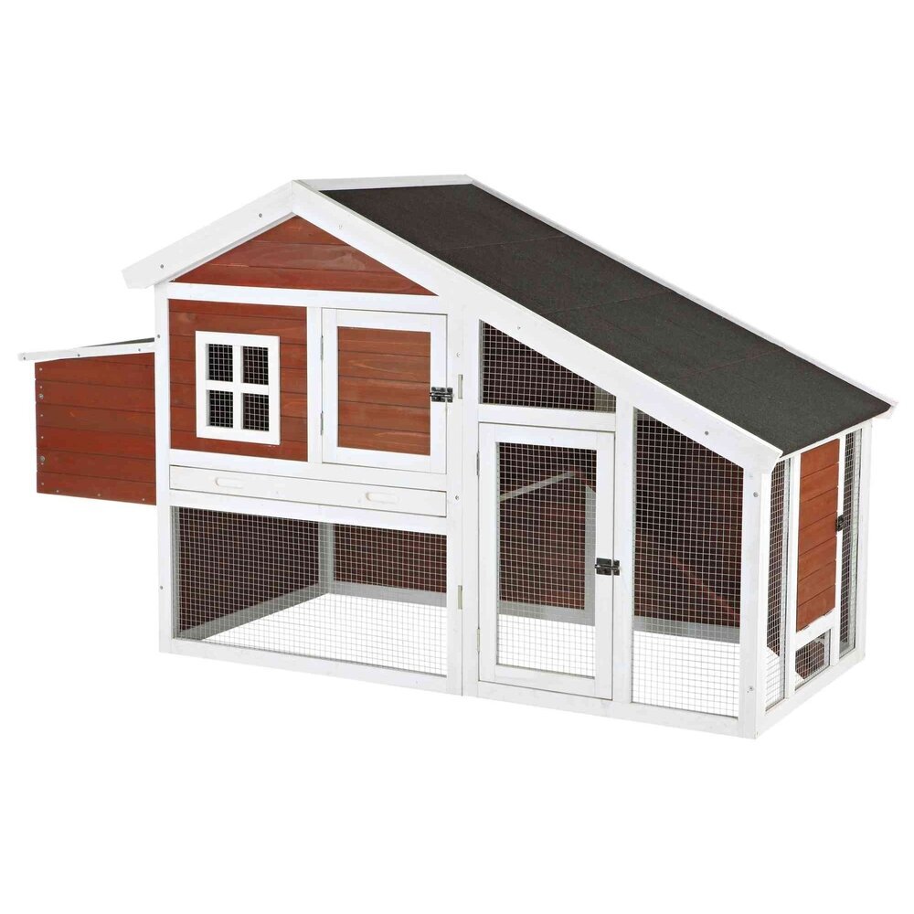TRIXIE Hühnerstall mit Freilaufgehege Bild 2
