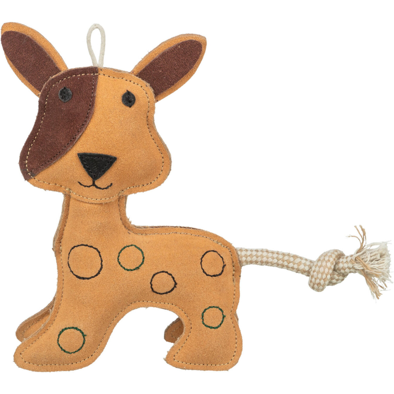 TRIXIE Hundespielzeug Tau & Leder – Robust für Kauen & Zerrspiele bei tiierisch.de Bild 1