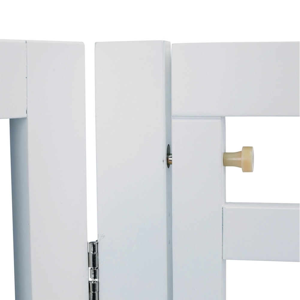 Hunde Absperrgitter mit Tür Bild 12