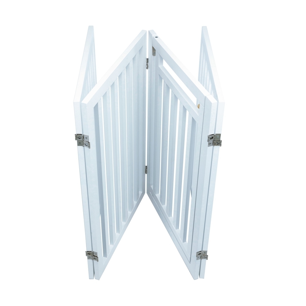 Hunde Absperrgitter mit Tür Bild 24