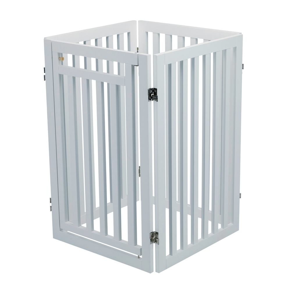 Hunde Absperrgitter mit Tür Bild 25