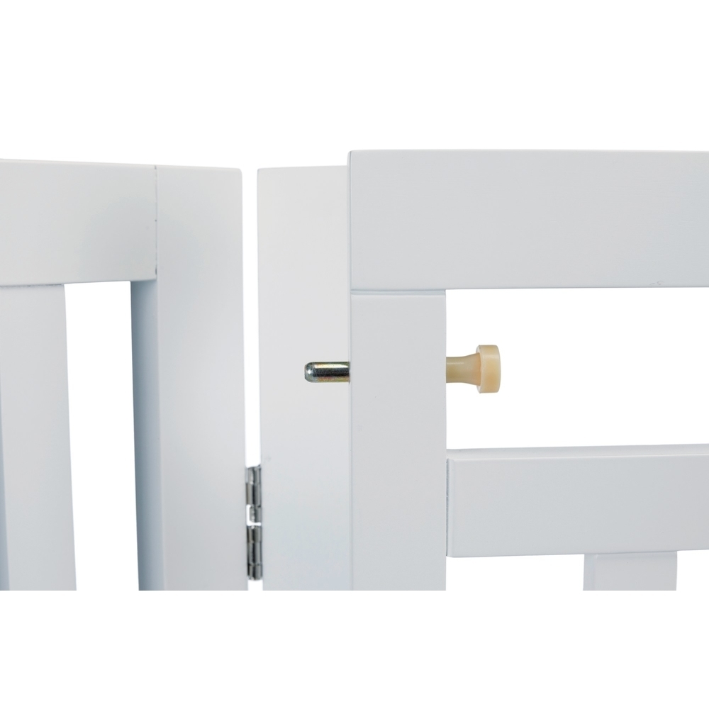 Hunde Absperrgitter mit Tür Bild 29