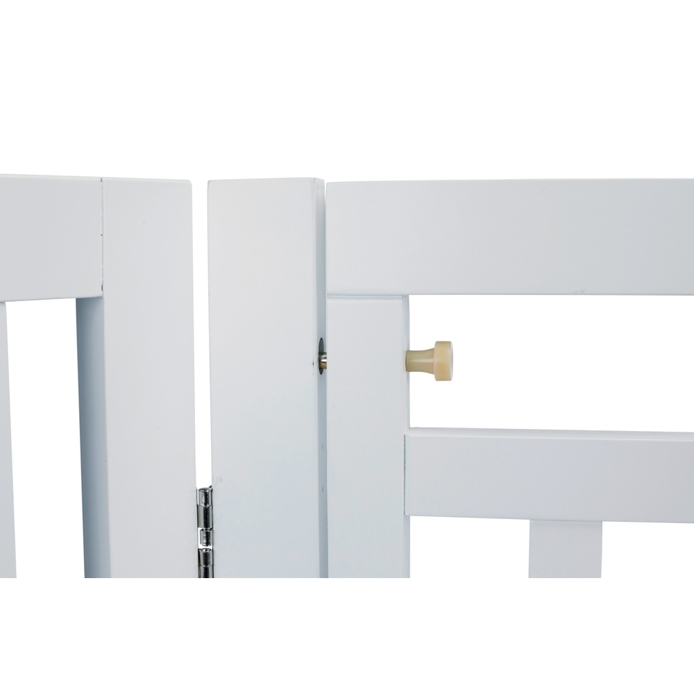 Hunde Absperrgitter mit Tür Bild 30