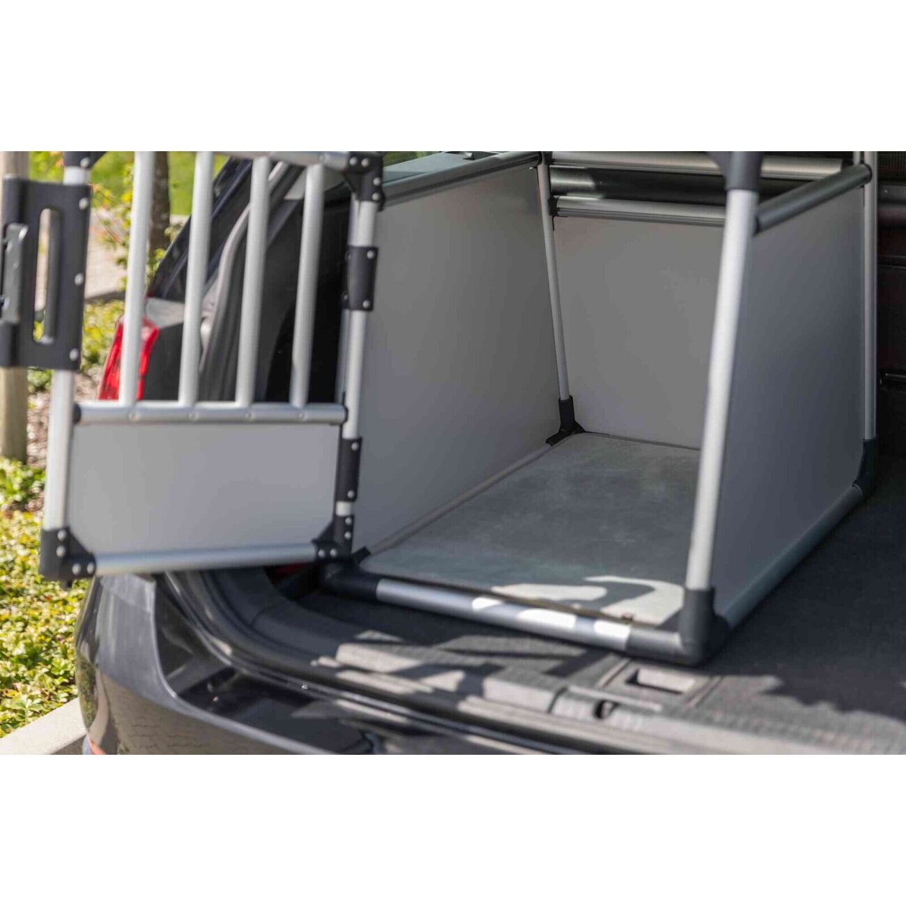 Hunde Transportbox Aluminium, Autobox Alu Bild 24