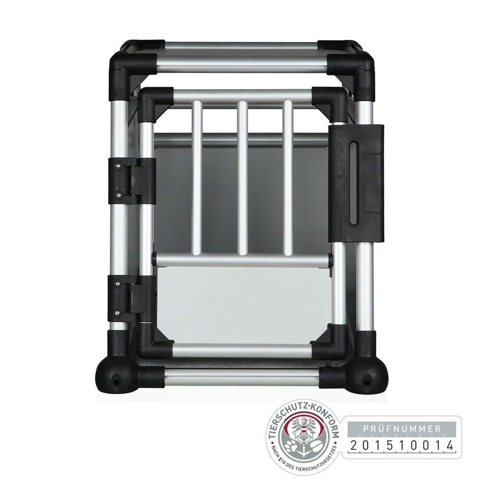 Hunde Transportbox Aluminium, Autobox Alu Bild 4