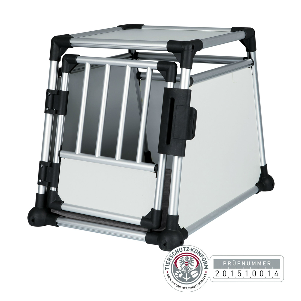 Hunde Transportbox Aluminium, Autobox Alu Bild 7