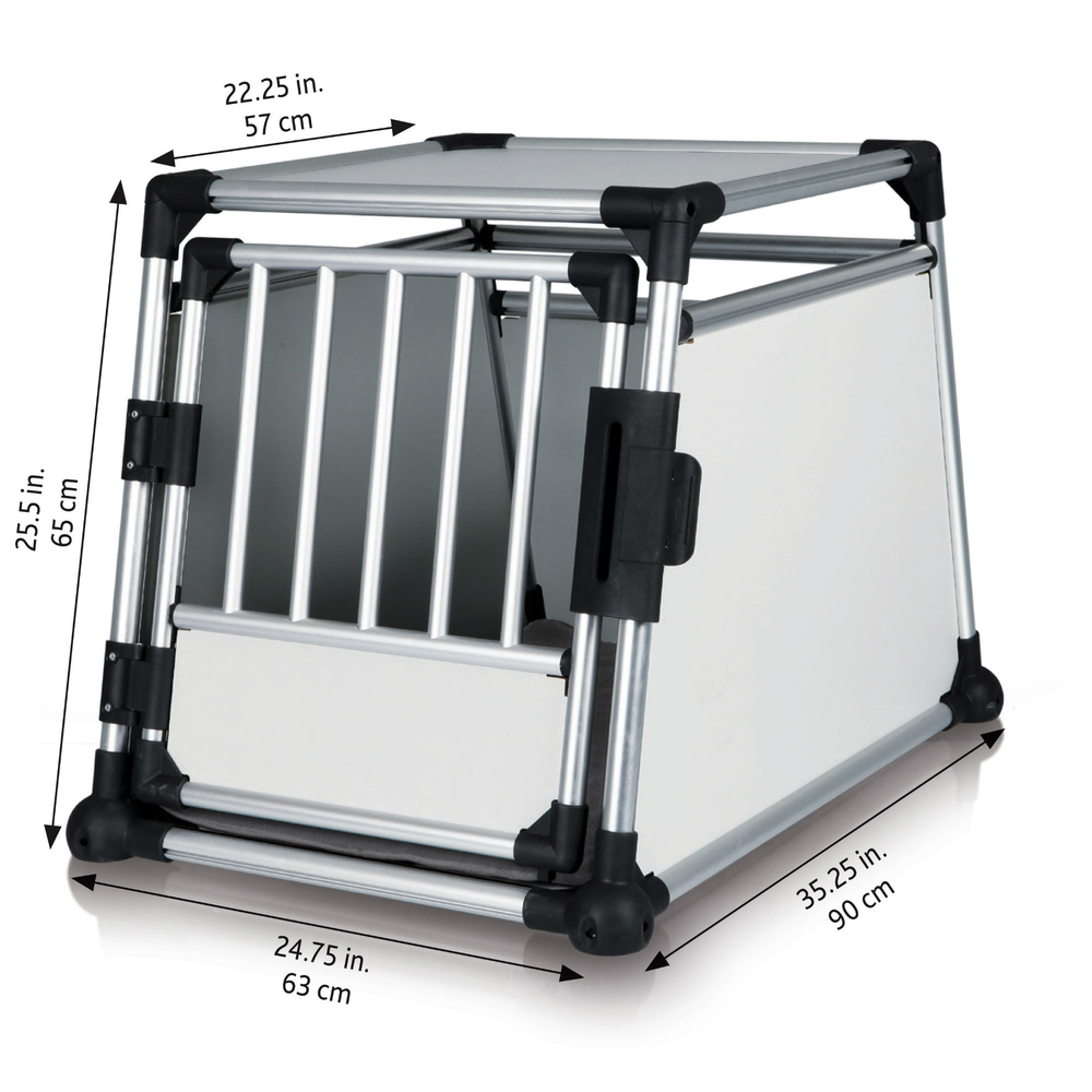 Hunde Transportbox Aluminium, Autobox Alu Bild 11
