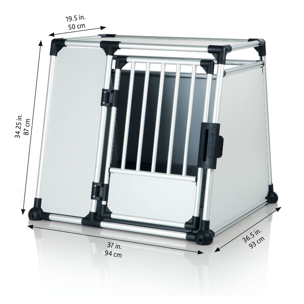 Hunde Transportbox Aluminium, Autobox Alu Bild 18