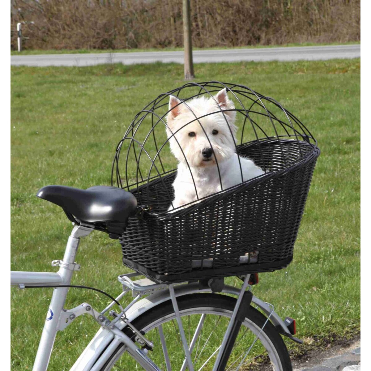 Hundefahrradkorb für Gepäckträger Bild 2