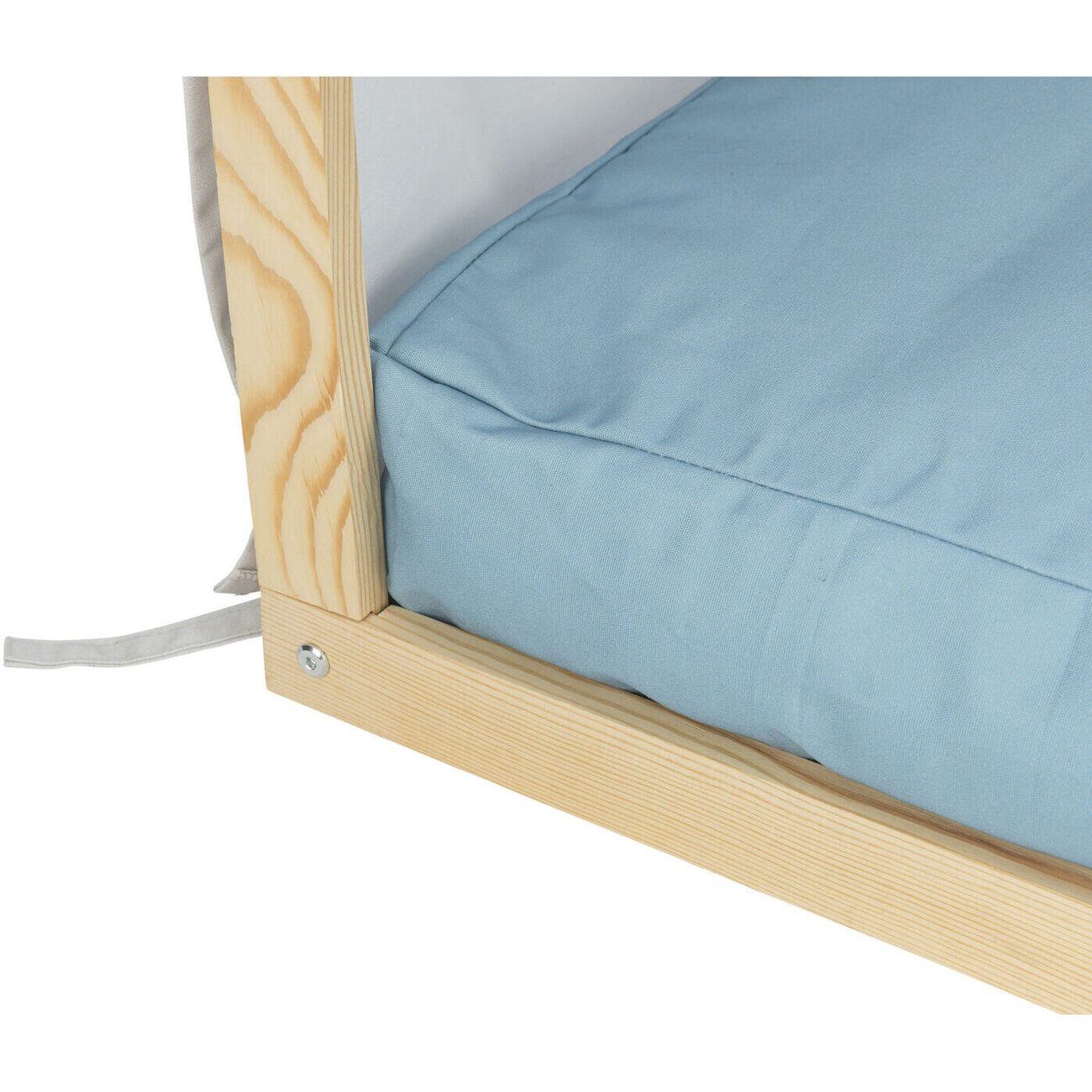 Hundehöhle Lias mit Holzgestell Bild 5