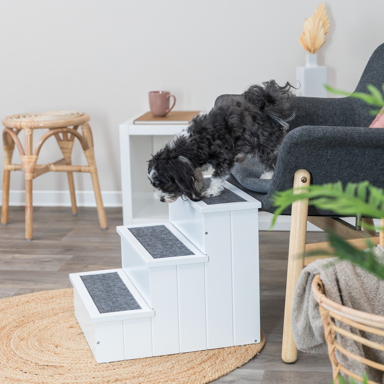 Hundetreppe aus Holz Bild 8