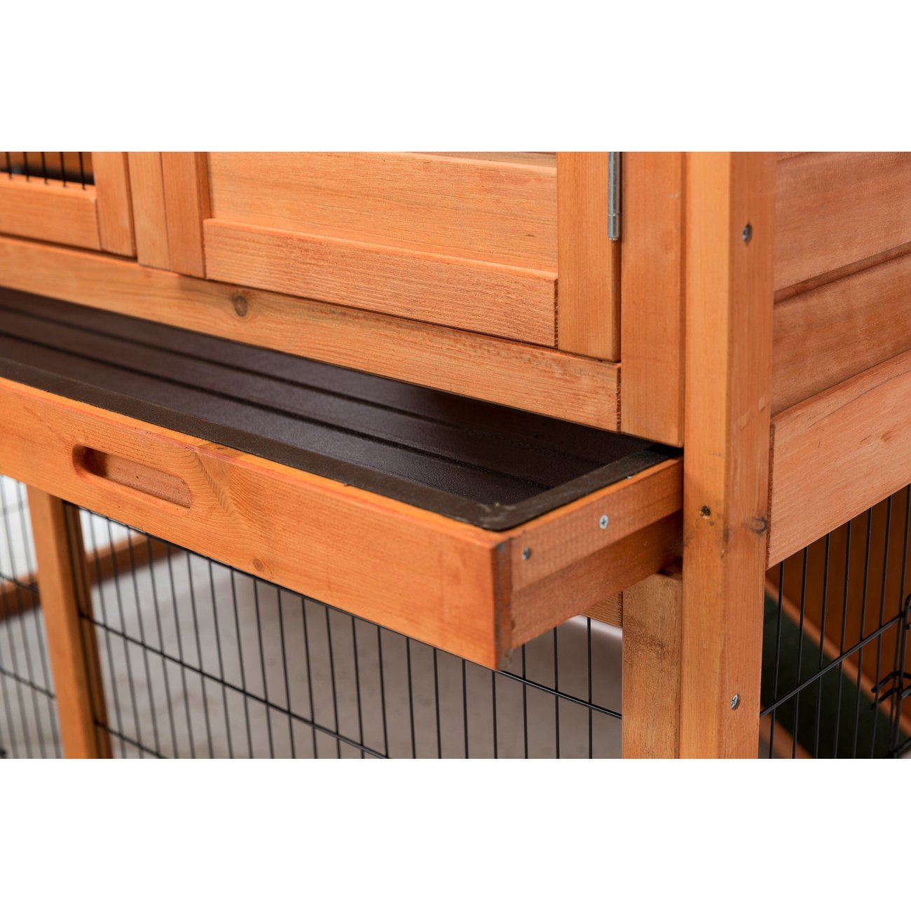 Kleintierstall mit Freilaufgehege Bild 5