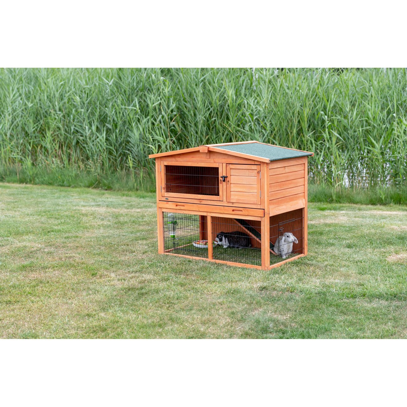 Kleintierstall mit Freilaufgehege Bild 10